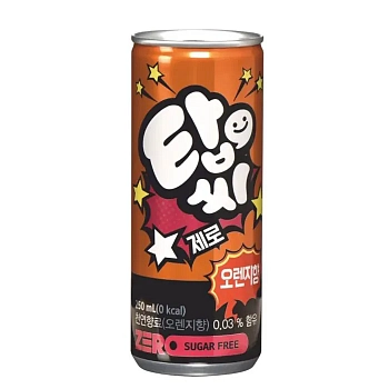 Напиток газированный б/а Апельсин без сахара «TOPCI ORANGE ZERO» 250мл