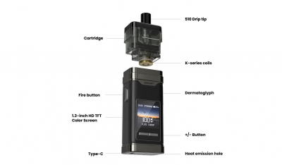Smoant Pasito III 2800mAh (Camouflage Green)